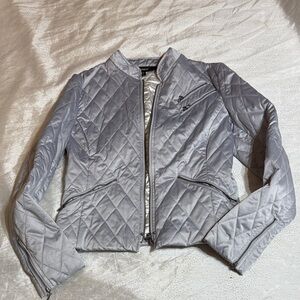 Express  Quilted Gray Jacket size 12 for girls